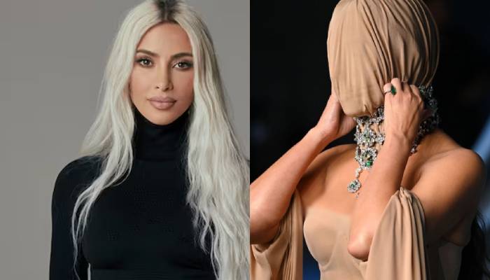Kim Kardashian breaks silence on her face mask Academy Museum Gala look
