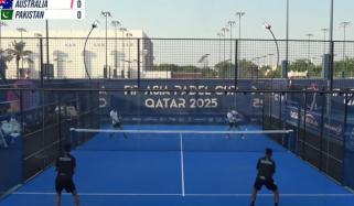 ایشیا پیڈل کپ، پاکستان کو پہلے میچ میں شکست 