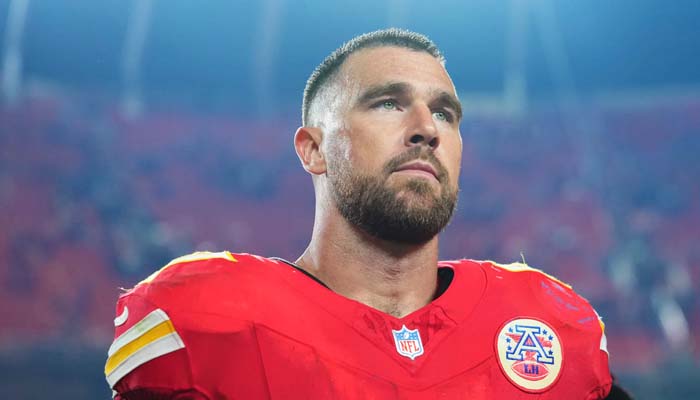 Travis Kelce groovin after Kansas City Chiefs win over Las Vegas Raiders