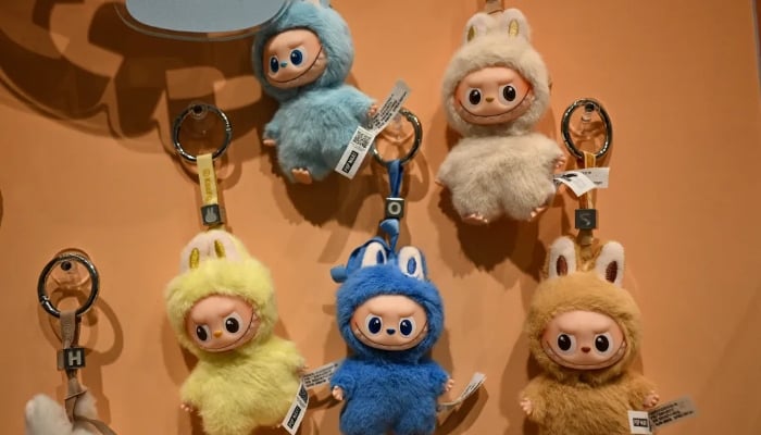 Mini Labubu dolls craze boost Pop Mart sales
