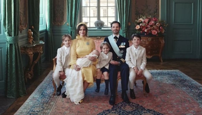 Prince Carl Philip, Princess Sofia unveil sweet photo of Princess Ines