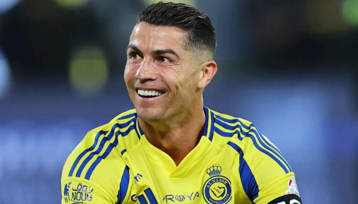 Cristiano Ronaldo celebrates Al Nassr win vs FC Goa after missing India tour