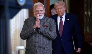 مودی نے ٹرمپ کے آگے گھٹنے ٹیک دیے