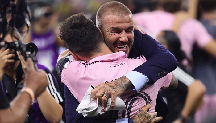 David Beckham pens emotional post for Lionel Messi after contract extension