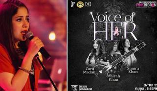 انٹرنیشنل کنسرٹ: گلوکارہ ثمرہ خان کراچی پہنچ گئیں