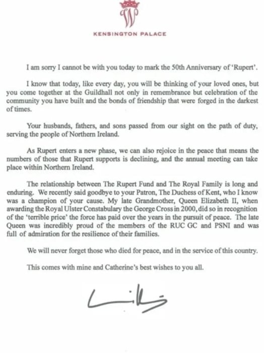 P.C.: Kensington Palace