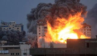 اسرائیلی طیاروں نے غزہ پر فضائی حملے شروع کر دیے