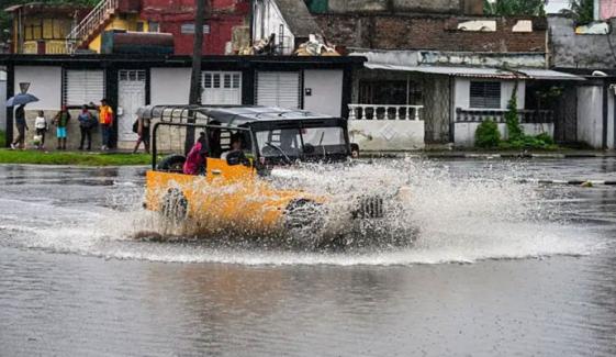 سمندری طوفان ملیسا کیوبا کے ساحل سے ٹکرا گیا