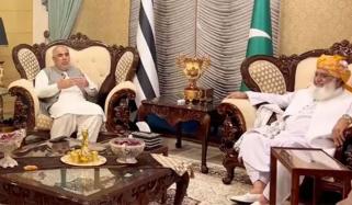 مولانا فضل الرحمان کی تحریکِ انصاف کے وفد سے ملاقات