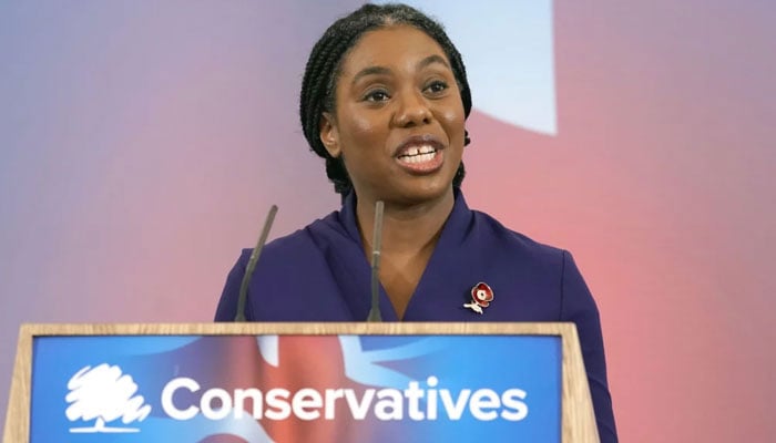 برطانوی حزبِ اختلاف جماعت کنزرویٹو پارٹی کی رہنما کیمی بیڈینوخ—فائل فوٹو