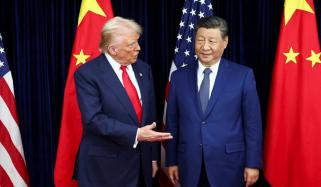 امریکی صدر ٹرمپ اور چینی صدر شی جن پنگ کے درمیان ملاقات