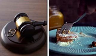 کیک کا آخری ٹکڑا نہ ملنے پر خاتون نے 25 سالہ شادی ختم کر دی