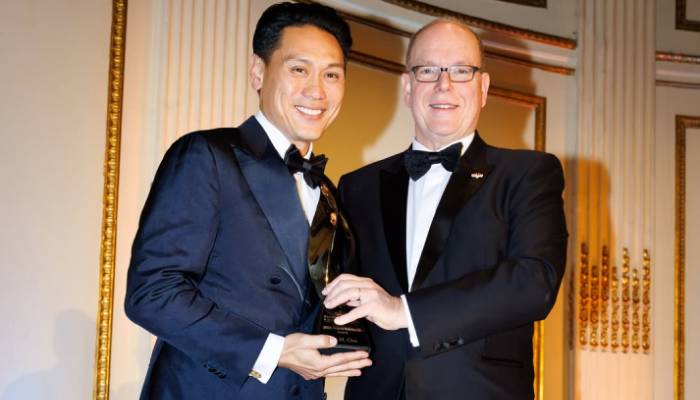 Prince Albert honors ‘Wicked’ director Jon M. Chu with prestigious award