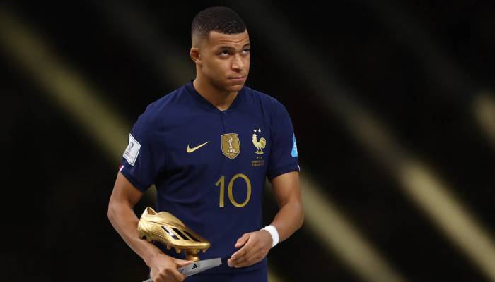Kylian Mbappe vows to keep shinning following Golden Shoe triumph