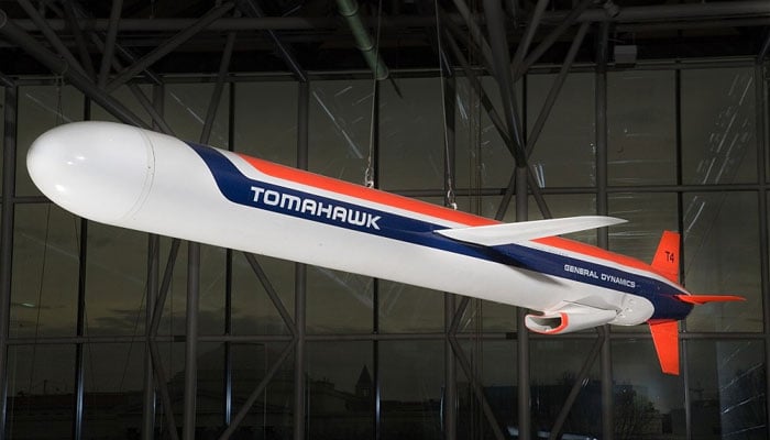 امریکی ساختہ ٹوماہاک میزائ—تصویر بشکریہ غیر ملکی میڈیا