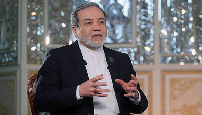 ایرانی وزیرِخارجہ عباس عراقچی—تصویر بشکریہ غیر ملکی میڈیا