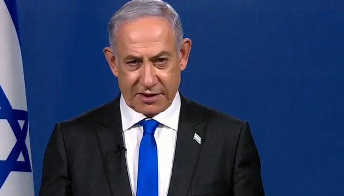 اسرائیلی وزیرِ اعظم نیتن یاہو—فائل فوٹو