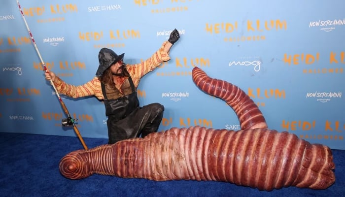 Heidi Klum as The Worm