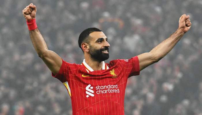 Mohamed Salah achieves new career milestone to bring Liverpool ‘back on track’