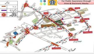 کراچی: PIMEC-2025 کا آج سے آغاز، ٹریفک پلان جاری 