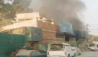 پشاور: تھانہ سی ٹی ڈی میں دھماکے کی رپورٹ تیار