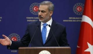 اسرائیل کو غزہ میں فوجی حملے روکنے ہوں گے، ترک وزیر خارجہ
