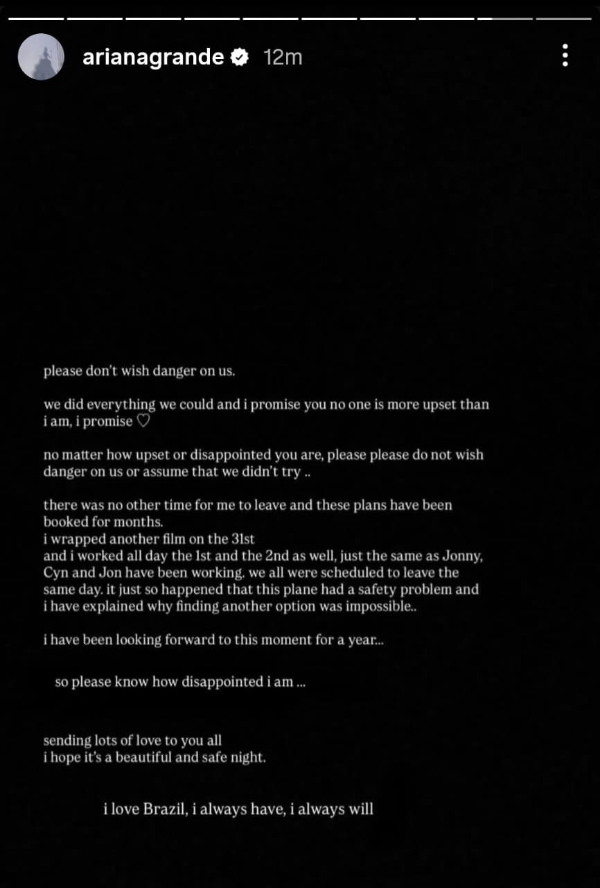 picture credit: Ariana Grande/ Instagram