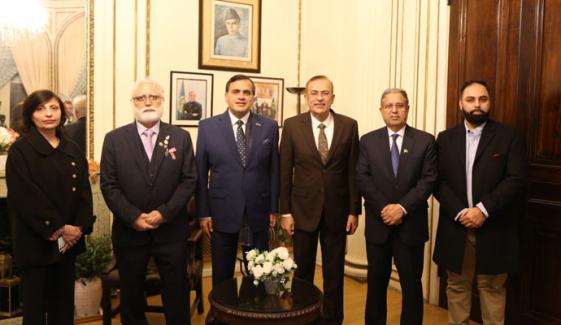 نسٹ کے ریکٹر، ڈاکٹر محمد زاہد لطیف سے پاکستان ہائی کمشنر کی ملاقات