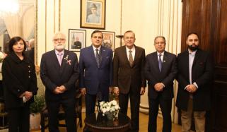 نسٹ کے ریکٹر، ڈاکٹر محمد زاہد لطیف سے پاکستان ہائی کمشنر کی ملاقات