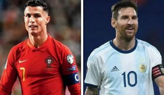 میسی مجھ سے بہتر نہیں، میں اس رائے سے متفق نہیں: رونالڈو 