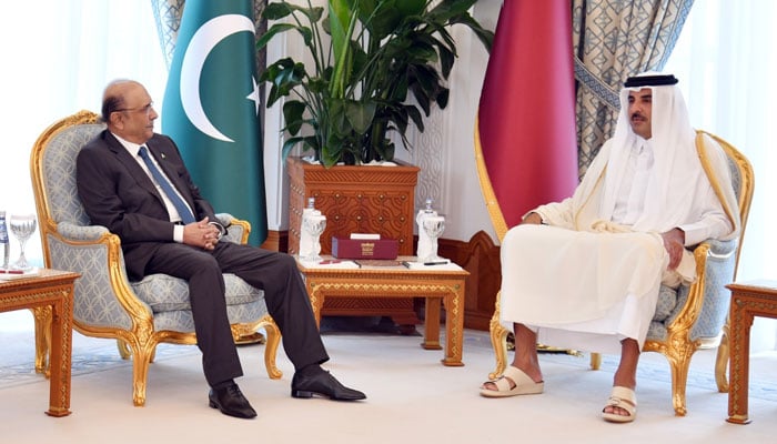 امیر قطر نے پاکستان اور سعودی عرب کے دفاعی معاہدے کو خوش آئند اور بروقت قرار دیدیا