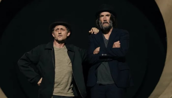 Keanu Reeves, Alex Winter shock Broadway crowd with much-awaited encore