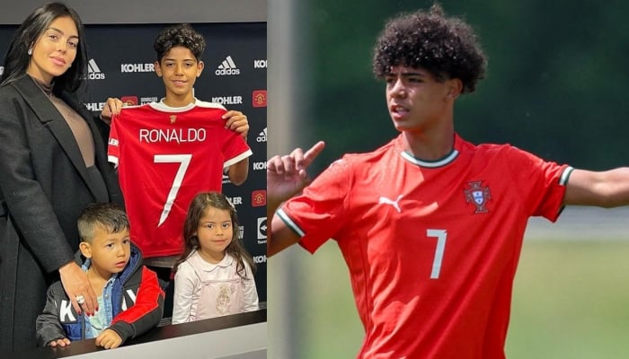 Cristiano Ronaldos son makes mum proud with key football milestone