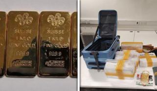 مانچسٹر ایئرپورٹ پر سونا ضبط، منی لانڈرنگ کے الزام میں 2 افراد گرفتار