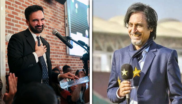 ظہران ممدانی، رمیز راجہ سے متاثر، اپنی تقریر میں کمنٹیٹر کی لائنز دہرا دیں