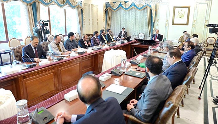 وزیراعظم شہباز شریف سے ایم کیو ایم کے وفد کی ملاقات کی اندرونی کہانی سامنے آگئی۔ فوٹو اے پی پی