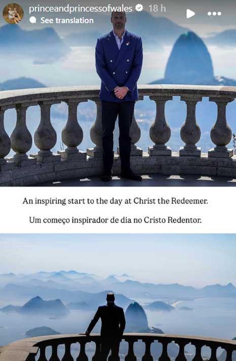 Prince William brings back late mom Princess Diana’s 1991 memory in Brazil