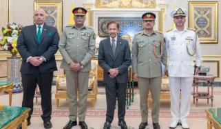 جنرل ساحر شمشاد کا برونائی کا دورہ، علاقائی اور عالمی سلامتی امور پر تبادلہ خیال