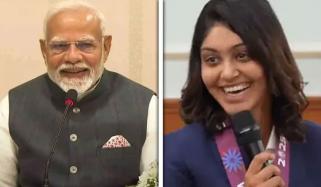 بھارتی کرکٹر ہارلین دیول کا وزیراعظم نریندر مودی سے ’اسکن کیئر روٹین‘ سے متعلق سوال