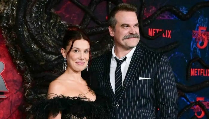 ‘Stranger Things’ stars, Millie Bobby Brown, David Harbour reunite amid harassment claims