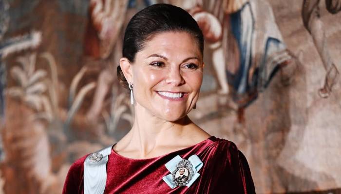 Crown Princess Victoria dazzles in stunning velvet gown at prestigious event
