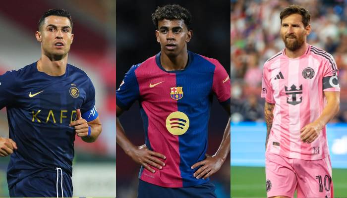 Lamine Yamal told to take inspiration from Messi, Ronaldo amid rising hype