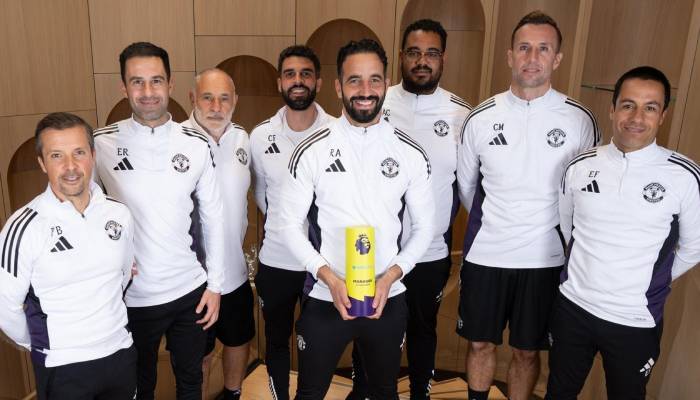 Ruben Amorim wins Premier League manager of the month for October