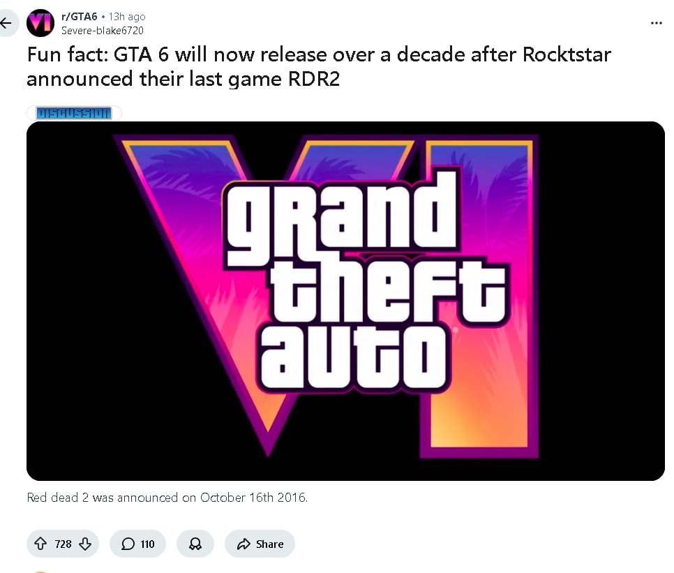 GTA 6 delayed once again: Players turn frustration into comedy