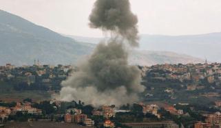 اسرائیل کے جنوبی لبنان پر متعدد حملے، 1شخص شہید، 8 زخمی