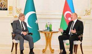 وزیراعظم کی آذربائیجان کے صدر سے ملاقات