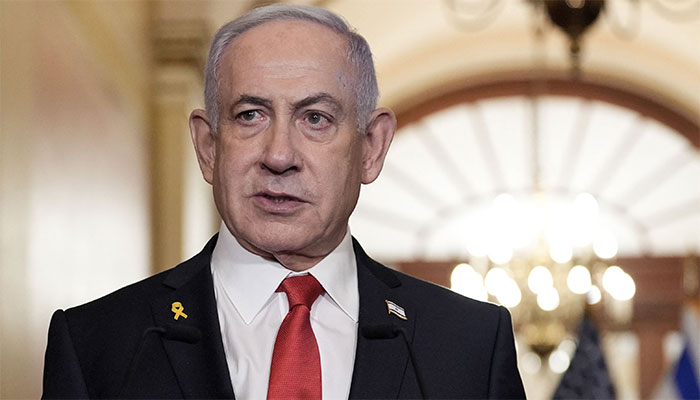 اسرائیلی وزیر اعظم نیتن یاہو: فوٹو اے ایف پی