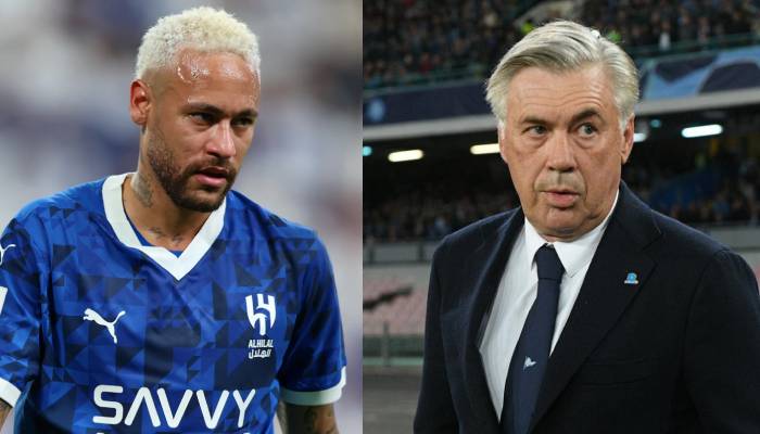 Neymar may shift position as coach Ancelotti teases new move