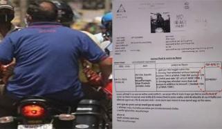 بھارت: موٹر سائیکل سوار کا 21 لاکھ روپے کا چالان کر دیا گیا 