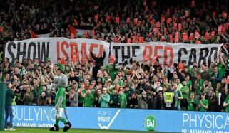 آئرش فٹ بال کا فیفا سے اسرائیل پر پابندی کا مطالبہ 